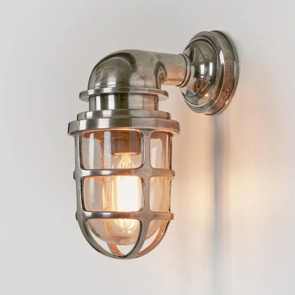 Muurlamp Brooklyn Antiek Zilver