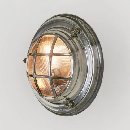 Muurlamp Fargo Antiek Zilver