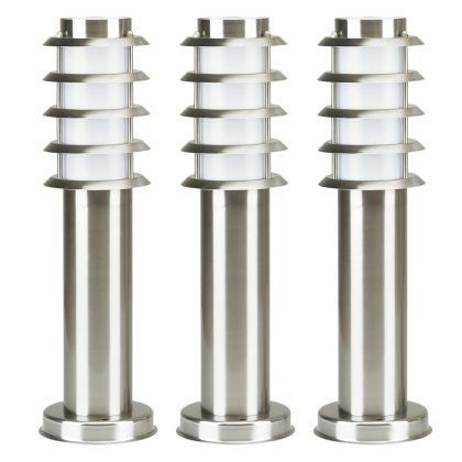 Soll 3 RVS Tuinlamp set van 3