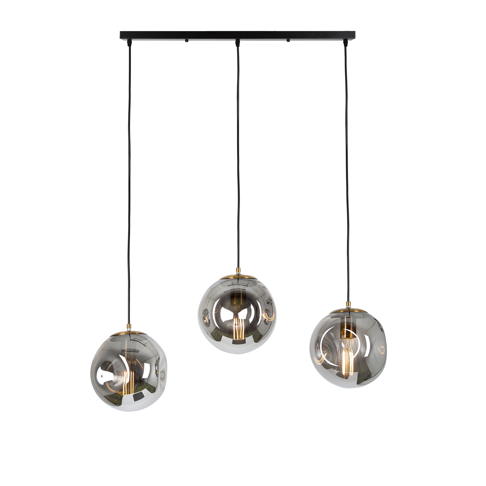 Hanglamp Orbs 3-lichts recht Ø20cm