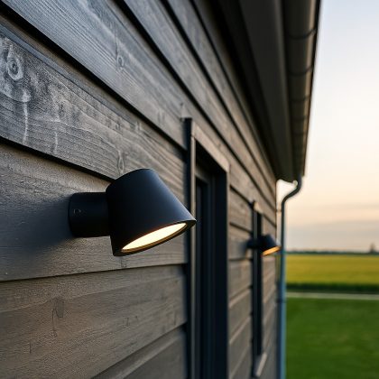 Vita Cup Muurlamp Mat Zwart