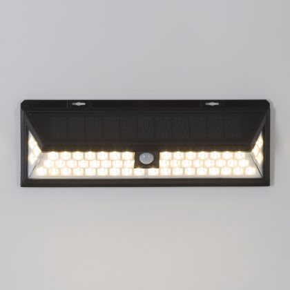 2 x Buitenlamp Zonne energie Solys L Solar Sensor Wandlamp Buiten Set