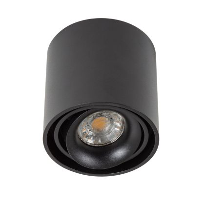 Oliver Opbouwspot Rond Zwart