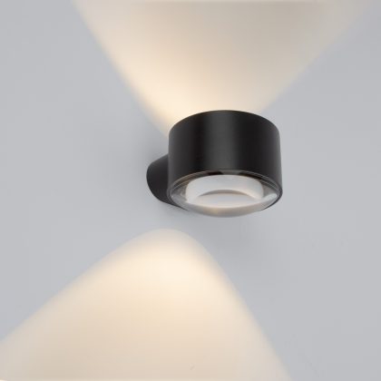 Scope Up en Down Muurlamp Zwart