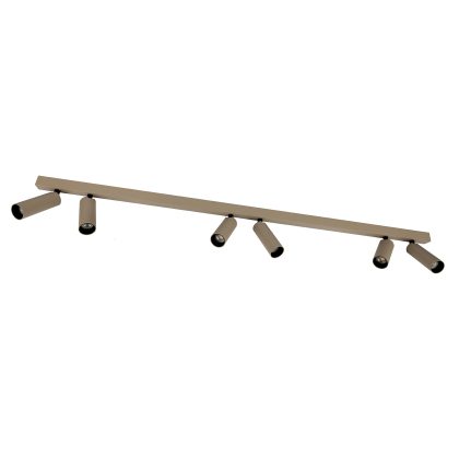 Vigo 6-lichts Opbouwspot Champagne