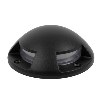 Star 4-lichts Grondspot Zwart