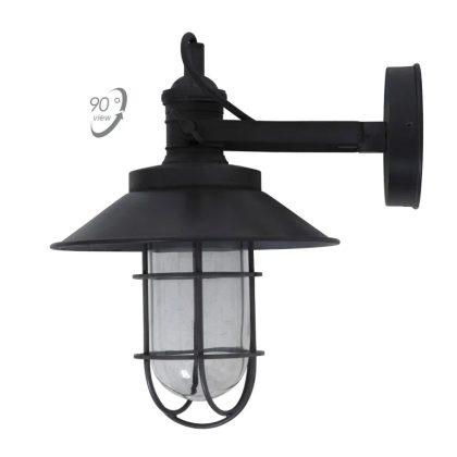 Muurlamp Atlas Antiek Bruin