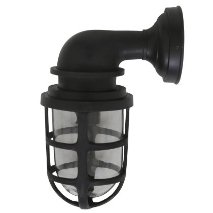 Muurlamp Brooklyn Antiek Zwart