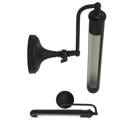 Muurlamp Cabot Tube L Antiek Zwart