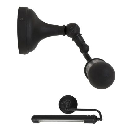 Muurlamp Cabot Small Antiek Zwart