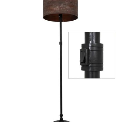 Vloerlamp Cooper Antiek Zwart