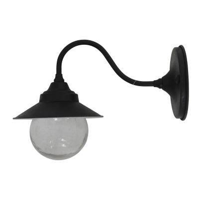 Muurlamp Cupid Antiek Zwart