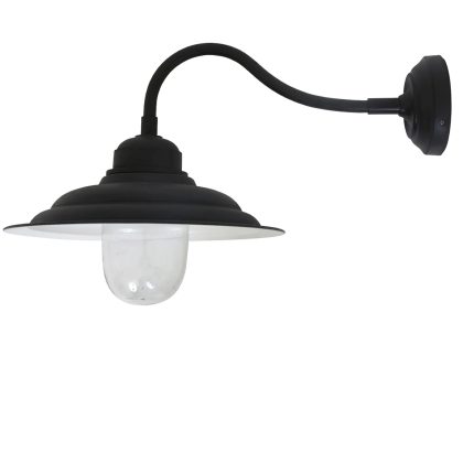 Muurlamp Derby Antiek Zwart