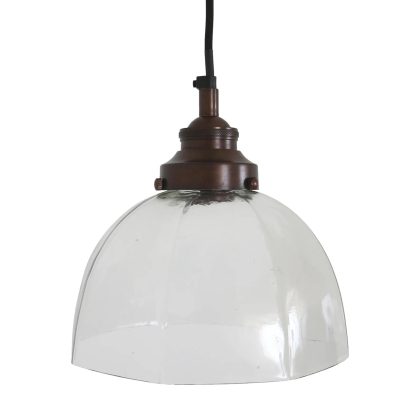 Hanglamp Ebro Antiek Donker Messing