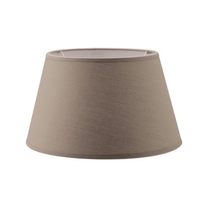 Minimalistische stijl - Stoffen Lampenkap - Conisch - Taupe - 25 x 18 x 14 cm - E27 fitting - Ontworpen voor tafellampen - Ontworpen voor woon- en slaapkamers