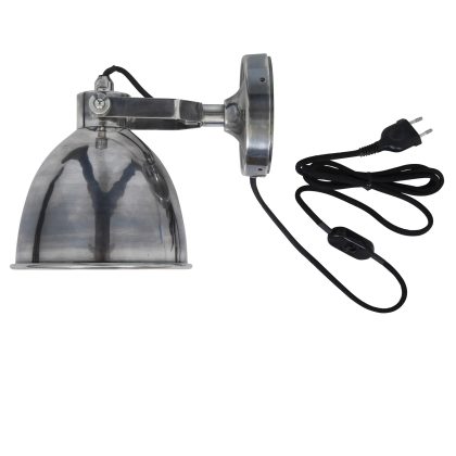 Muurspot Maxim Cover XL Antiek Zilver