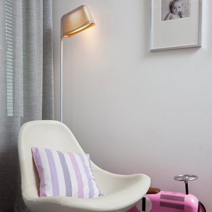 Owalo 7010 Vloerlamp Wit