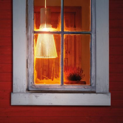 Secto 4200 Hanglamp Walnoot