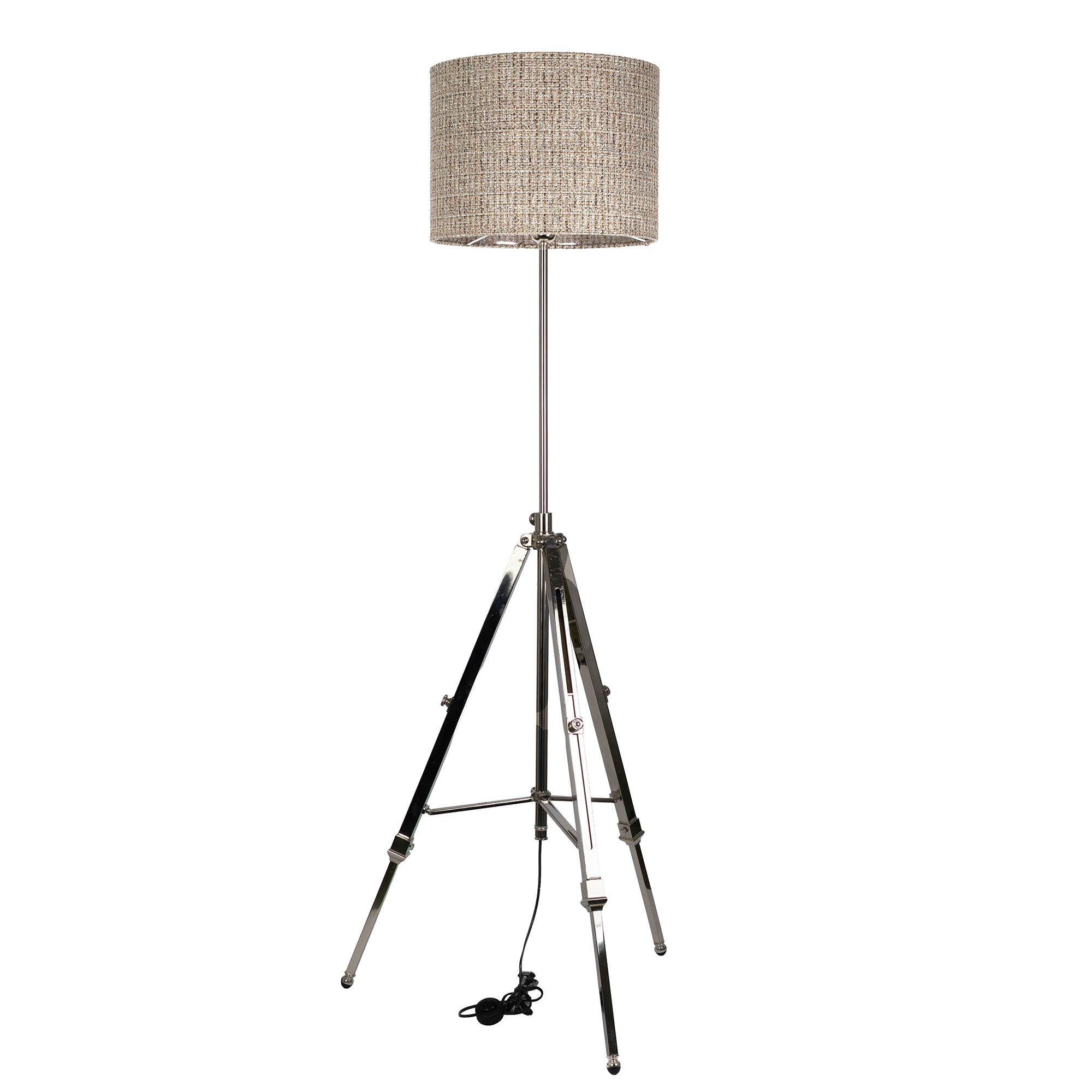 Vloerlamp Savanne Antiek Nikkel