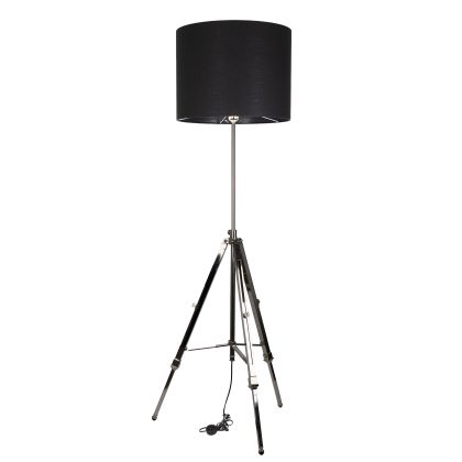 Vloerlamp Vienna Antiek Nikkel