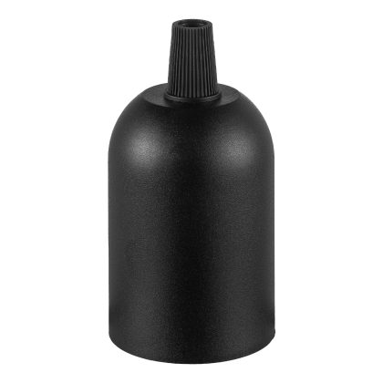 DIY lamphouders - Lamponderdelen - ø4.4 x 8.5 cm - E27 - Black - Cilinder - Ontworpen voor Hanglampen, Wandlampen