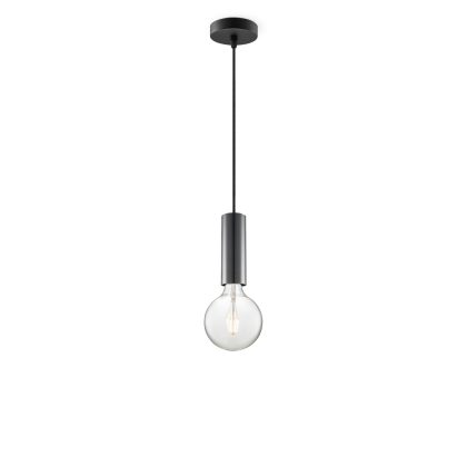 Light depot - hanglamp Saga zwart Globe g125 - helder - Outlet