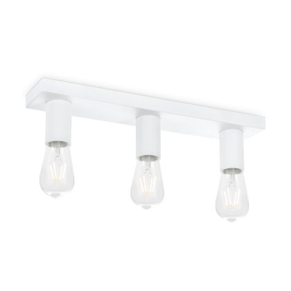 Light depot - opbouwspot Nitro 3 lichts - wit - Outlet