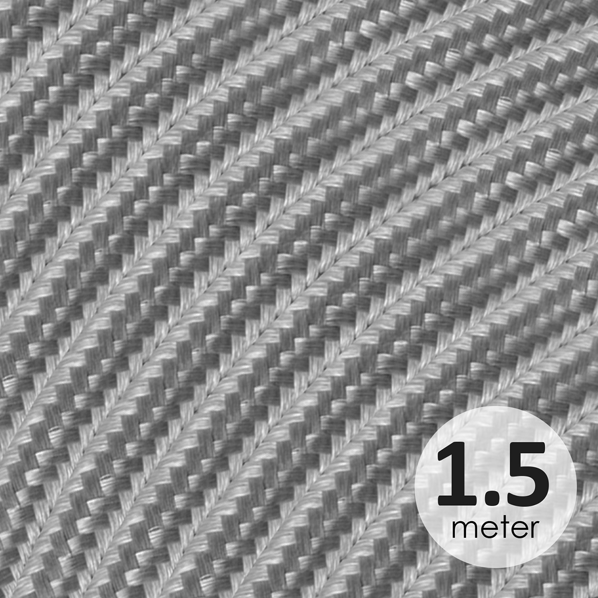 Light depot - strijkijzersnoer 1,5 meter - beton - Outlet