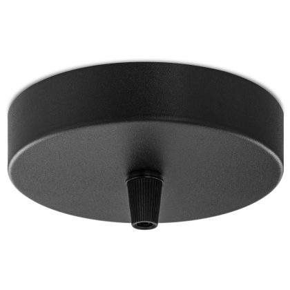 Light depot - plafondkap metaal - zwart - Outlet