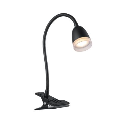 LED CLIPS TUBE SMD BUREAULAMP 2W ZWART