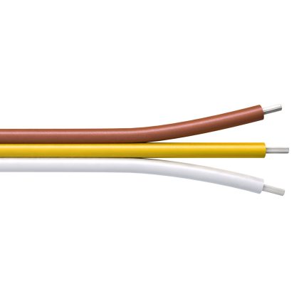 3-aderige Platte kabel 3x0,3mm voor dual white led strips