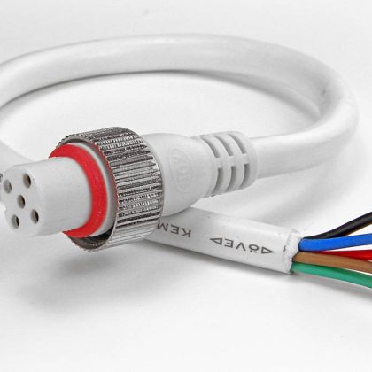 5 Pin IP68 Waterdichte Pigtail Connector RGBW Led Strips