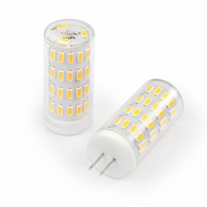 Dimbaar LED G4 steeklampje, Warm Wit 2800K, 3,2Watt, 12 tot 24 Volt AC/DC