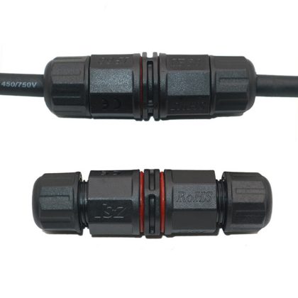 Applamp Waterdichte connector 2-aderige kabelverbinder - soldeervrij IP68