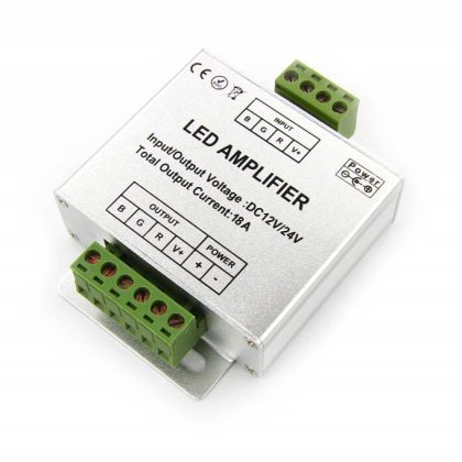 Led Strip Versterker 3x6 Ampère