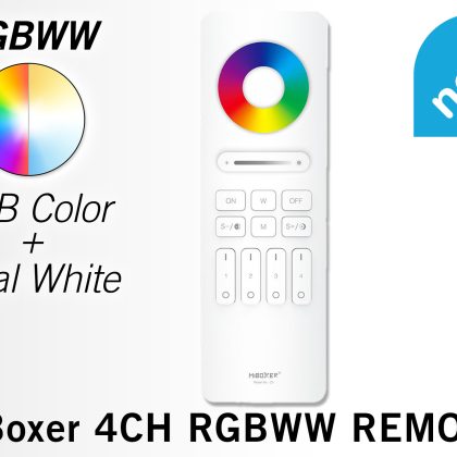 Mi·Light C5 WitteTouch Remote RGB+CCT (Dual White) Mi-Light RGBWW met 4-kanalen