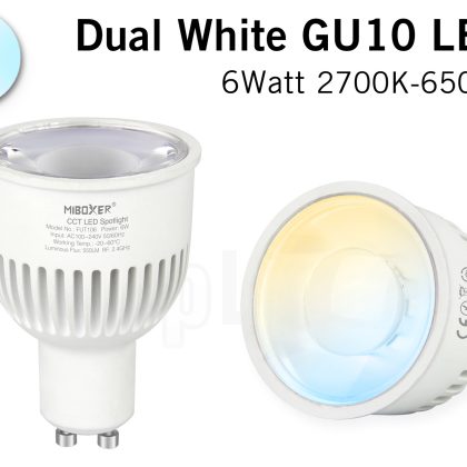 Miboxer 6W Dual White 220V GU10 LED Spot