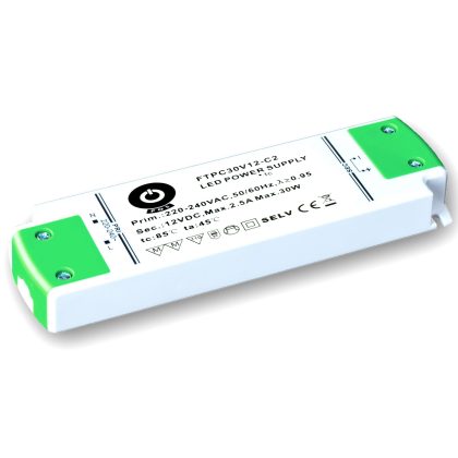 POS-POWER Compacte Voeding DC 12 Volt 30 Watt 2.5A