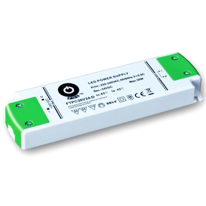POS-POWER Compacte Dimbare Voeding DC 24 Volt 30 Watt 1.25A