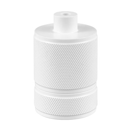 DIY lamphouders - Lamponderdelen - ø4.6 x 7 cm - E27 - Wit - Cilinder - Ontworpen voor Hanglampen, Wandlampen