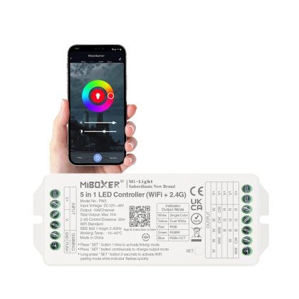 Miboxer ledstrip controller met ingebouwde wifi module