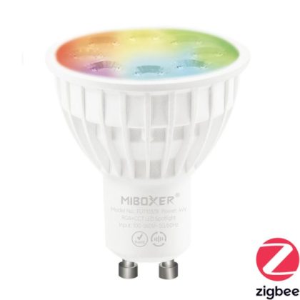 MiBoxer Zigbee Ledspot GU10 4 Watt - RGB+CCT - FUT103Z