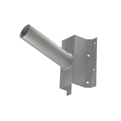 Schuine muursteun voor straatverlichting - Ø48/60mm