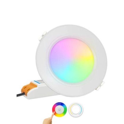 Slimme MiBoxer Led Downlight 6 Watt - RGB+CCT - Ø118mm