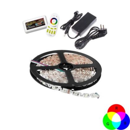 Buigbare LED Strip 12 Volt - RGB - 5 meter - Dimbaar
