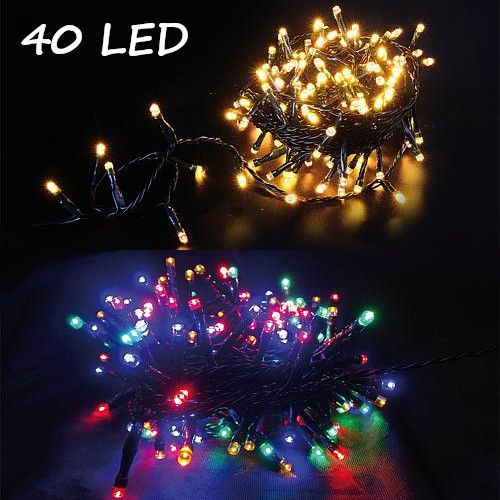LED Kerstverlichting Warm Wit & RGB - 8,9M - 40 Leds - App - IP44
