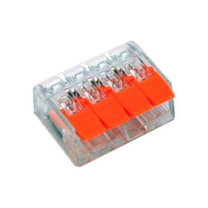 Lasklem 4 x 0,14-4mm² Cu - Flexibele en massieve draden