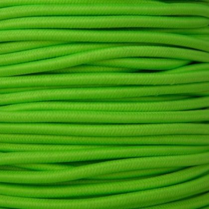 Strijkijzersnoer Groen 2-aderig - per lopende meter