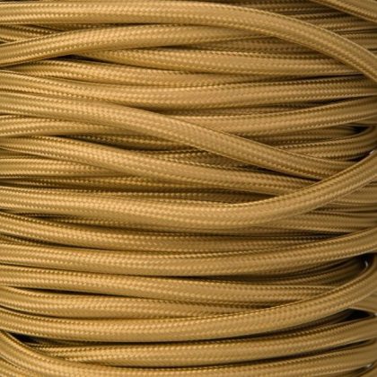 Strijkijzersnoer Bruin 2-aderig - per lopende meter - kopie