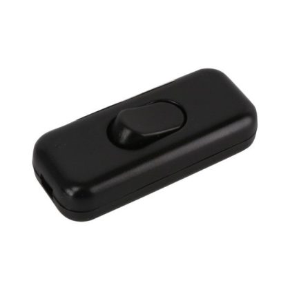 Snoerschakelaar Zwart - 4 Ampere